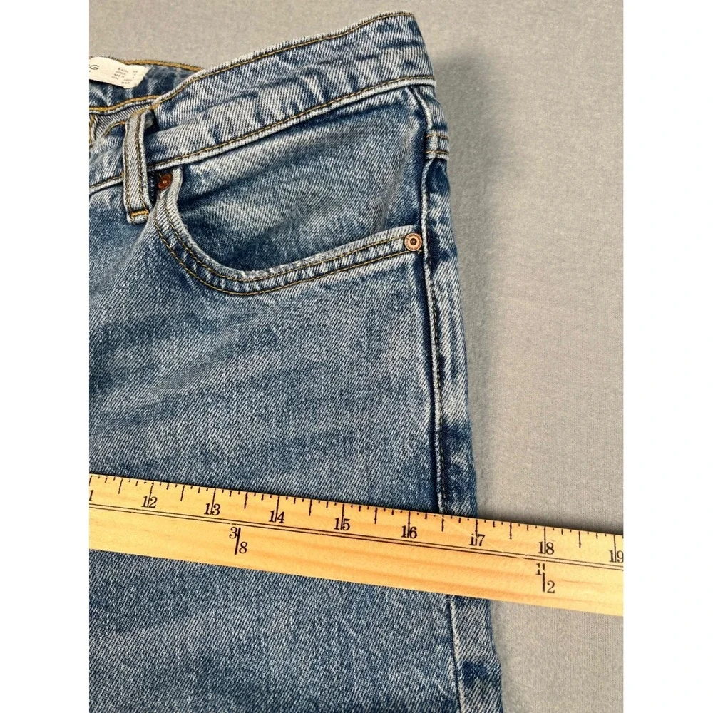MNG Authentic Denim Women's‎ Light Wash Straight Leg Jeans Size 28